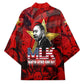 MLK Day Kimono Martin Luther King Jr Tribute American Flag Lettering - African Pride