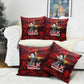 MLK Day Pillow Cover Martin Luther King Jr Tribute American Flag Lettering - African Pride
