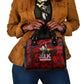 MLK Day Shoulder Handbag Martin Luther King Jr Tribute American Flag Lettering - African Pride