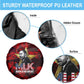 MLK Day Spare Tire Cover Martin Luther King Jr Tribute American Flag Lettering - African Pride