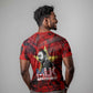 MLK Day T shirt Martin Luther King Jr Tribute American Flag Lettering TS04