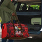 MLK Day Travel Bag Martin Luther King Jr Tribute American Flag Lettering - African Pride