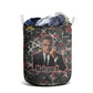 Malcolm X Laundry Basket Street Art Style Portrait Quote The Future Belongs to Those Who Prepare Civil Rights Tribute - African Pride