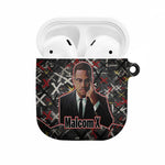 Malcolm X AirPods Case Street Art Style Portrait Quote The Future Belongs to Those Who Prepare Civil Rights Tribute - African Pride