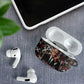 Malcolm X AirPods Case Street Art Style Portrait Quote The Future Belongs to Those Who Prepare Civil Rights Tribute - African Pride