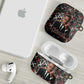 Malcolm X AirPods Case Street Art Style Portrait Quote The Future Belongs to Those Who Prepare Civil Rights Tribute - African Pride