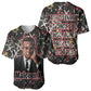 Malcolm X Baseball Jersey Street Art Style Portrait Quote The Future Belongs to Those Who Prepare Civil Rights Tribute TS04