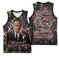 Malcolm X Basketball Jersey Street Art Style Portrait Quote The Future Belongs to Those Who Prepare Civil Rights Tribute - African Pride