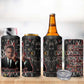 Malcolm X 4 in 1 Can Cooler Tumbler Street Art Style Portrait Quote The Future Belongs to Those Who Prepare Civil Rights Tribute - African Pride
