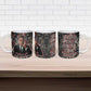 Malcolm X Ceramic Mug Street Art Style Portrait Quote The Future Belongs to Those Who Prepare Civil Rights Tribute - African Pride