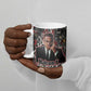 Malcolm X Ceramic Mug Street Art Style Portrait Quote The Future Belongs to Those Who Prepare Civil Rights Tribute - African Pride