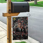 Malcolm X Garden Flag Street Art Style Portrait Quote The Future Belongs to Those Who Prepare Civil Rights Tribute - African Pride