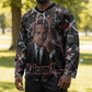 Malcolm X Hockey Jersey Street Art Style Portrait Quote The Future Belongs to Those Who Prepare Civil Rights Tribute - African Pride
