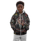 Malcolm X Kid Hoodie Street Art Style Portrait Quote The Future Belongs to Those Who Prepare Civil Rights Tribute - African Pride