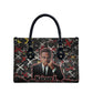 Malcolm X Leather Bag Street Art Style Portrait Quote The Future Belongs to Those Who Prepare Civil Rights Tribute - African Pride