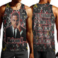Malcolm X Men Tank Top Street Art Style Portrait Quote The Future Belongs to Those Who Prepare Civil Rights Tribute - African Pride