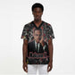 Malcolm X Scrub Top Street Art Style Portrait Quote The Future Belongs to Those Who Prepare Civil Rights Tribute - African Pride