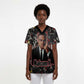 Malcolm X Scrub Top Street Art Style Portrait Quote The Future Belongs to Those Who Prepare Civil Rights Tribute - African Pride