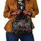Malcolm X Shoulder Handbag Street Art Style Portrait Quote The Future Belongs to Those Who Prepare Civil Rights Tribute - African Pride