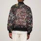 Malcolm X Sleeve Zip Bomber Jacket Street Art Style Portrait Quote The Future Belongs to Those Who Prepare Civil Rights Tribute - African Pride