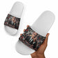 Malcolm X Slide Sandals Street Art Style Portrait Quote The Future Belongs to Those Who Prepare Civil Rights Tribute - African Pride