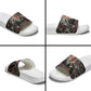 Malcolm X Slide Sandals Street Art Style Portrait Quote The Future Belongs to Those Who Prepare Civil Rights Tribute - African Pride