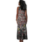 Malcolm X Tank Maxi Dress Street Art Style Portrait Quote The Future Belongs to Those Who Prepare Civil Rights Tribute - African Pride