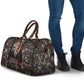 Malcolm X Travel Bag Street Art Style Portrait Quote The Future Belongs to Those Who Prepare Civil Rights Tribute - African Pride