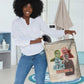 Malcolm X Laundry Basket Pop Art Portrait Collage Civil Rights Activist Retro Style Design - African Pride