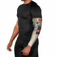 Malcolm X Arm Sleeves Pop Art Portrait Collage Civil Rights Activist Retro Style Design - African Pride