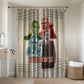 Malcolm X Bathroom Set Pop Art Portrait Collage Civil Rights Activist Retro Style Design - African Pride