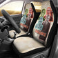 Malcolm X Car Seat Cover Pop Art Portrait Collage Civil Rights Activist Retro Style Design - African Pride