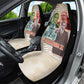 Malcolm X Car Seat Cover Pop Art Portrait Collage Civil Rights Activist Retro Style Design - African Pride