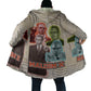 Malcolm X Cloak Pop Art Portrait Collage Civil Rights Activist Retro Style Design - African Pride