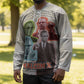 Malcolm X Hockey Jersey Pop Art Portrait Collage Civil Rights Activist Retro Style Design - African Pride