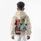 Malcolm X Kid Hoodie Pop Art Portrait Collage Civil Rights Activist Retro Style Design - African Pride