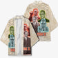 Malcolm X Kimono Pop Art Portrait Collage Civil Rights Activist Retro Style Design - African Pride