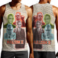 Malcolm X Men Tank Top Pop Art Portrait Collage Civil Rights Activist Retro Style Design - African Pride
