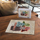 Malcolm X Puzzle Pop Art Portrait Collage Civil Rights Activist Retro Style Design - African Pride