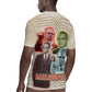 Malcolm X Rugby Jersey Pop Art Portrait Collage Civil Rights Activist Retro Style Design TS04