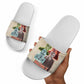 Malcolm X Slide Sandals Pop Art Portrait Collage Civil Rights Activist Retro Style Design - African Pride