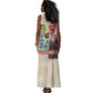 Malcolm X Tank Maxi Dress Pop Art Portrait Collage Civil Rights Activist Retro Style Design - African Pride