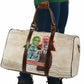 Malcolm X Travel Bag Pop Art Portrait Collage Civil Rights Activist Retro Style Design - African Pride