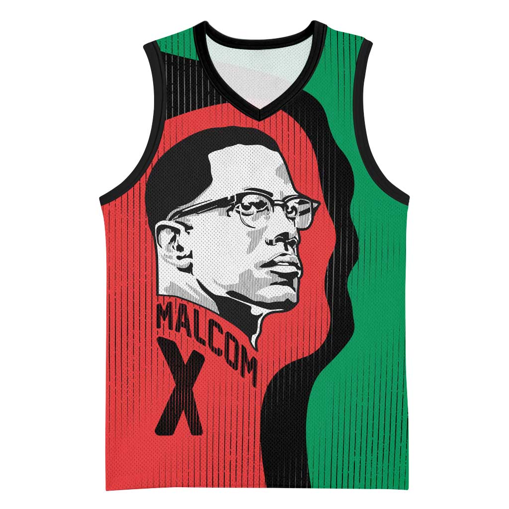 Malcolm X Basketball Jersey Truth Is on the Side of the Oppressed Quote Civil Rights Tribute - African Pride