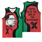 Malcolm X Basketball Jersey Truth Is on the Side of the Oppressed Quote Civil Rights Tribute - African Pride