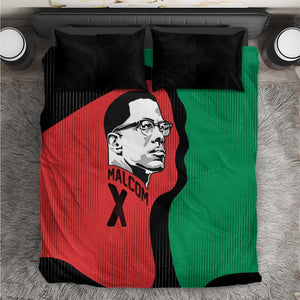 Malcolm X Bedding Set Truth Is on the Side of the Oppressed Quote Civil Rights Tribute - African Pride