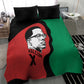 Malcolm X Bedding Set Truth Is on the Side of the Oppressed Quote Civil Rights Tribute - African Pride