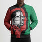Malcolm X Bomber Puffer Jacket Truth Is on the Side of the Oppressed Quote Civil Rights Tribute - African Pride