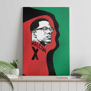 Malcolm X Canvas Wall Art Truth Is on the Side of the Oppressed Quote Civil Rights Tribute - African Pride