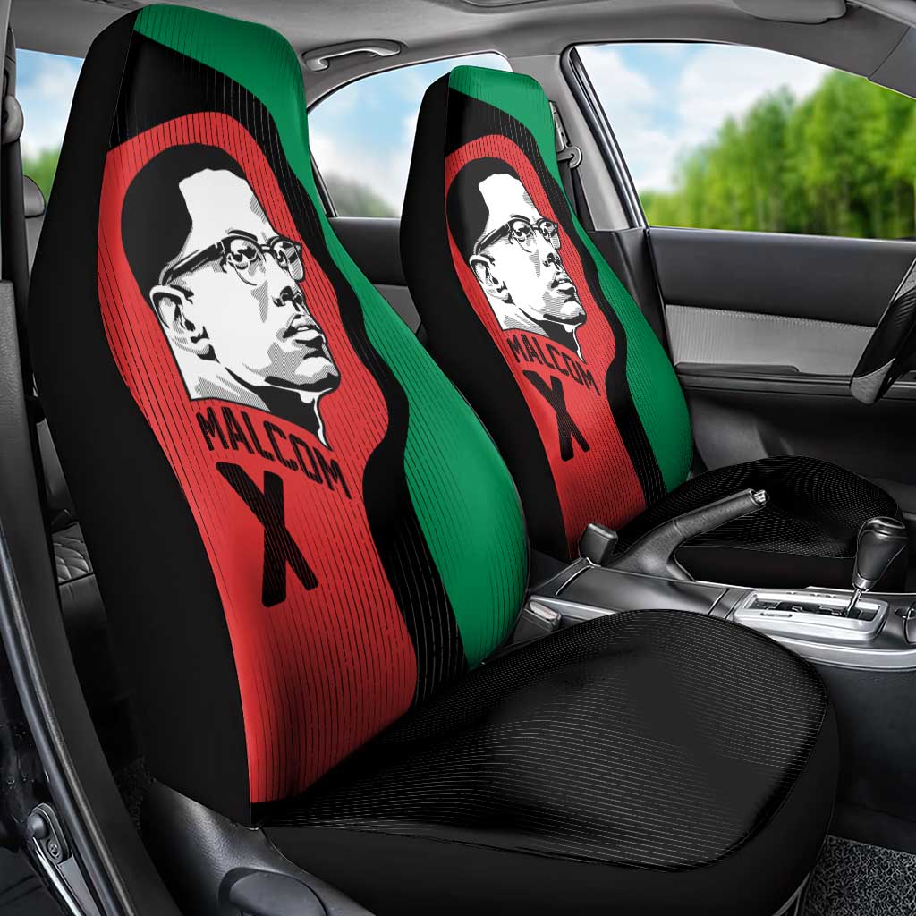 Malcolm X Car Seat Cover Truth Is on the Side of the Oppressed Quote Civil Rights Tribute - African Pride